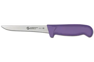 Nóż do trybowania Supra Colore, Supra colore, wąskie ostrze, fioletowy, 280mm Ambrogio Sanelli S307.014P