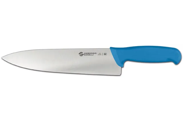 Nóż rzeźniczy Supra Colore, niebieski, 390mm Ambrogio Sanelli S349.024L