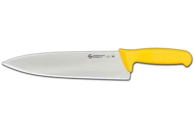 Nóż rzeźniczy Supra Colore, żółty, 410mm Ambrogio Sanelli S349.026Y