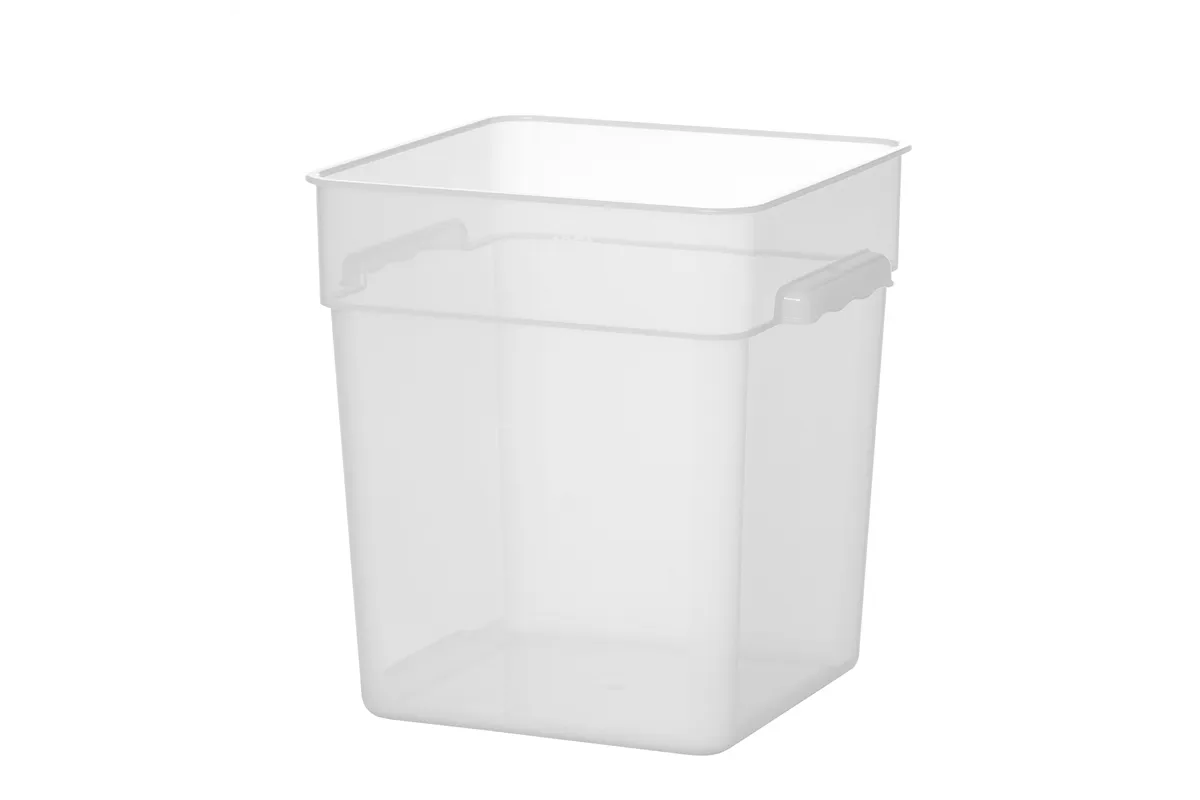 Pojemnik na żywność z podziałką, 17,2L, 290x290x320mm Hendi 870952