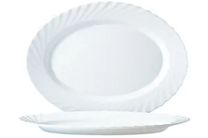 Półmisek owalny Trianon, 350 mm, biały, 350x240x26mm Arcoroc D6877