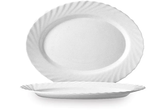 Półmisek owalny Trianon, 290 mm, biały, 290x214x22mm Arcoroc D6891