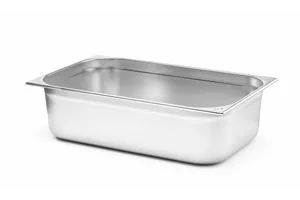 Pojemnik GN 1/1 do pieców, GN 1/1, 19,25L, srebrny, 530x325x150mm Hendi 816042