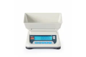 Waga kuchenna LCD z legalizacją, seria ECO+, 255x264x189mm Tem TEKO+LCD06T-P1