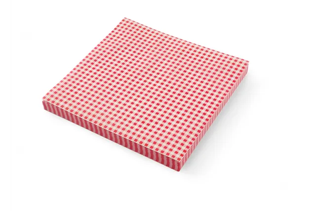 Papier pergaminowy, kratka, 500 szt., 305x305mm Hendi 678176