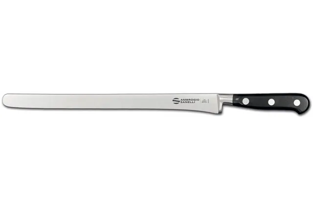 Nóż do plastrowania Chef, kuty, 400mm Ambrogio Sanelli C357.029