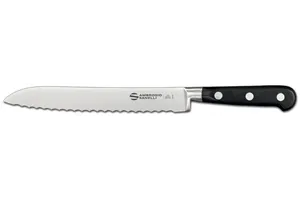 Nóż do chleba Chef, kuty, ząbkowane ostrze, 310mm Ambrogio Sanelli C365.020
