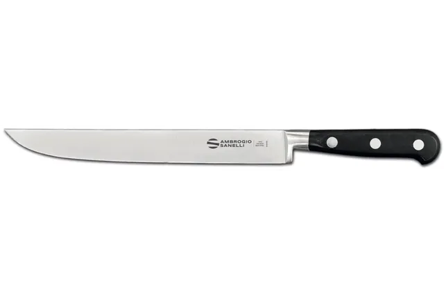 Nóż do chleba Chef, kuty, proste ostrze, 340mm Ambrogio Sanelli C370.023