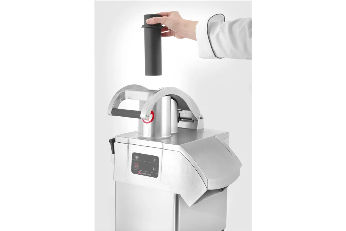 Szatkownica elektryczna do warzyw, z panelem elektronicznym serii CA-31, 230V, srebrny, 230V/550W, 389x405x544mm Sammic 1050700