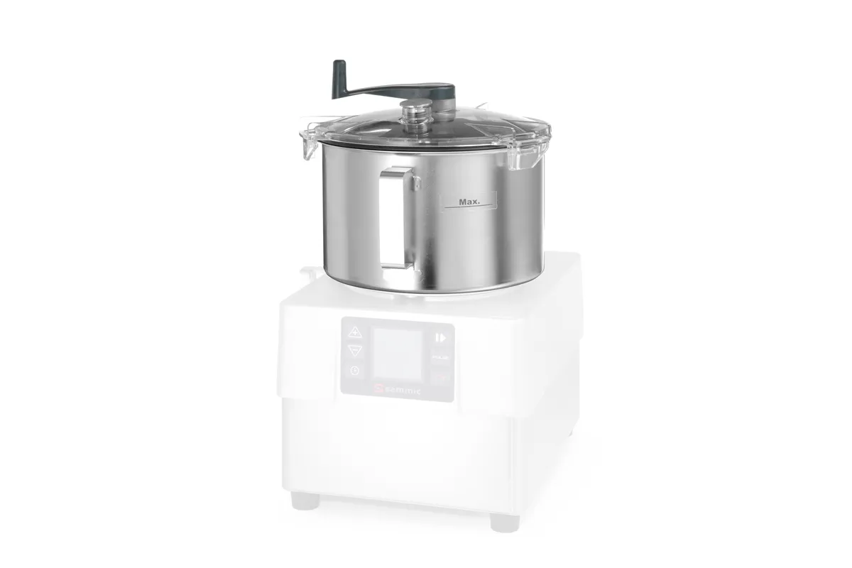 Kuter-emulgator KE-5V z elektronicznym panelem graficznym, 5,5L, 230V/1500W, 286x387x487mm Sammic 1050834