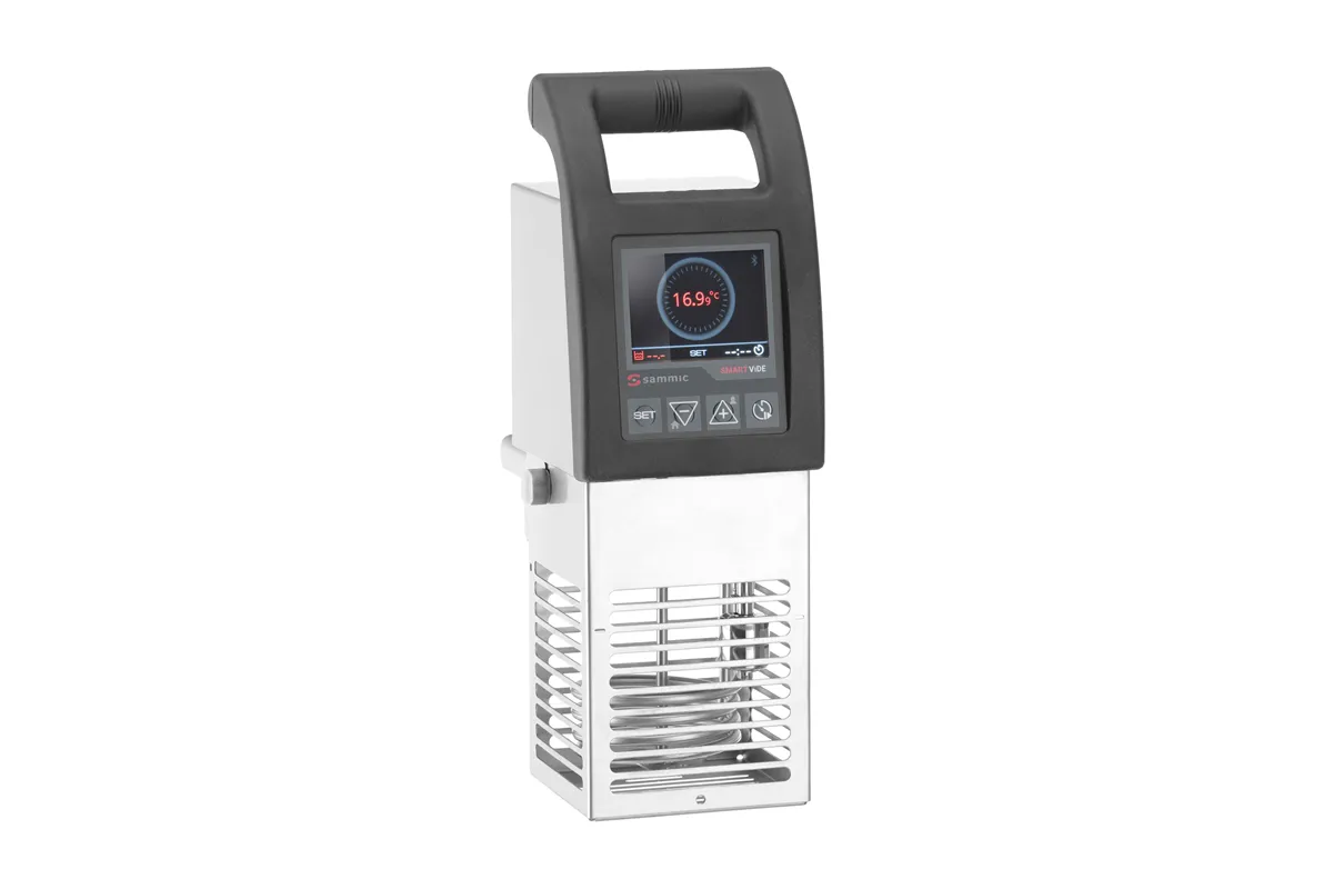 Cyrkulator zanurzeniowy do gotowania sous vide SmartVide 7, srebrny, 230V/2000W, 124x140x360mm Sammic 1180120