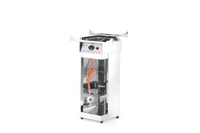 Grill gazowy Fiesta 600, 4,8kW, 600x600x870mm Hendi 146002