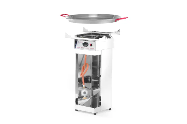 Grill gazowy Fiesta 600, 4,8kW, 600x600x870mm Hendi 146002
