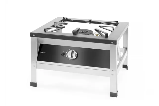 Taboret gazowy XL, Kitchen Line, 10,8kW, 580x650x400mm Hendi 147276