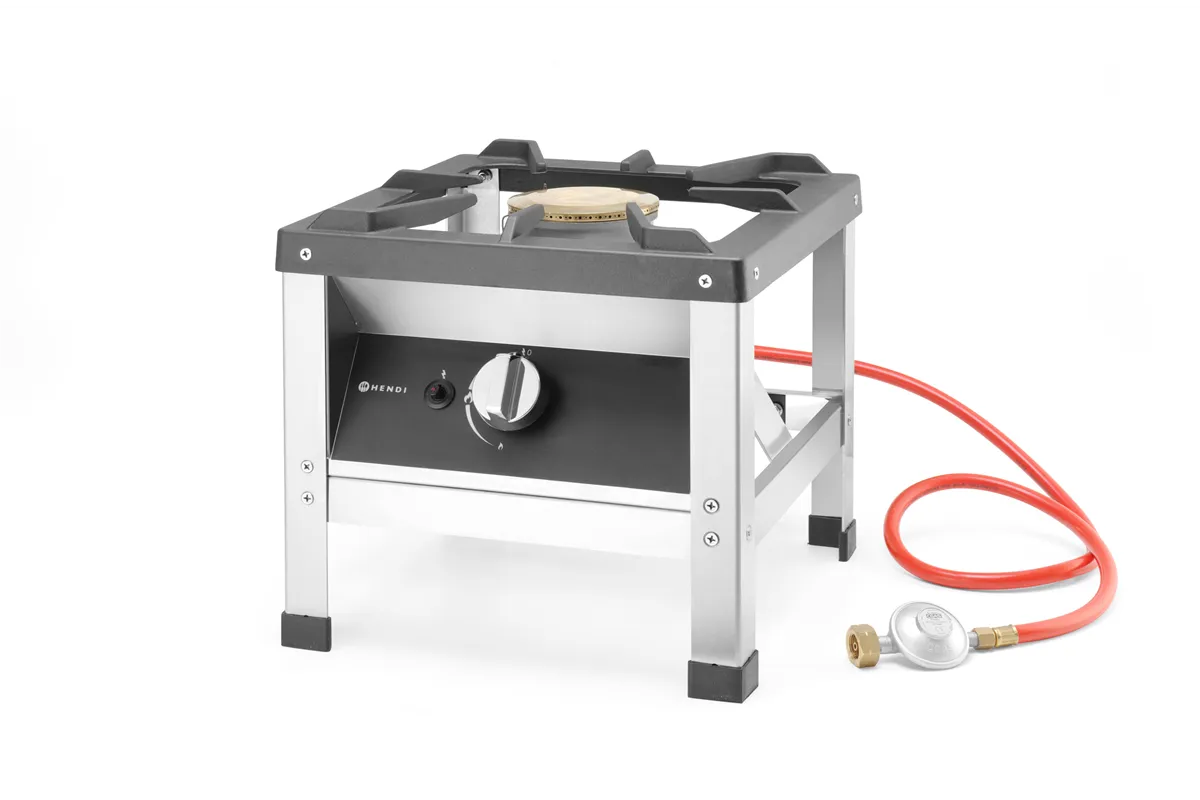 Taboret gazowy, Kitchen Line, 6kW, 400x440x390mm Hendi 147801