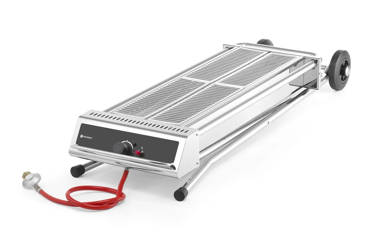 Grill gazowy Xenon Pro, 7,5kW, 1120x410x900mm Hendi 148105