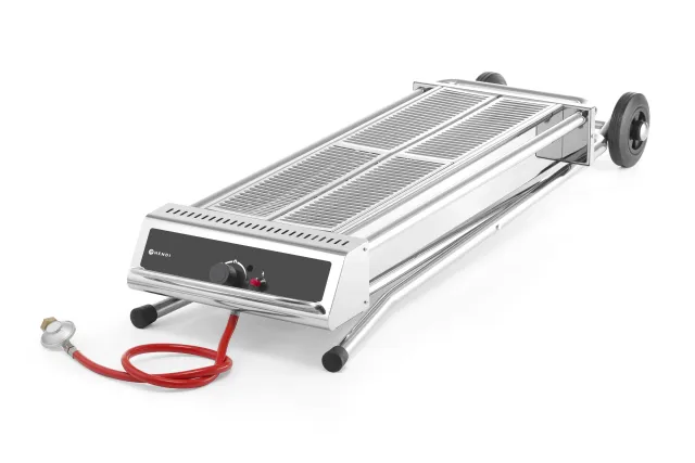 Grill gazowy Xenon Pro, 7,5kW, 1120x410x900mm Hendi 148105