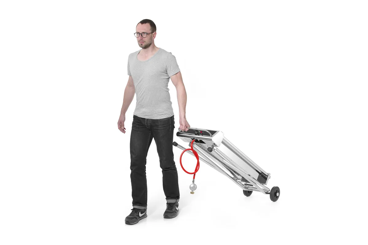 Grill gazowy Xenon Pro, 7,5kW, 1120x410x900mm Hendi 148105