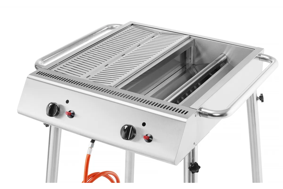 Xantos Grill gazowy, 9,5kW, 770x710x870mm Hendi 148624