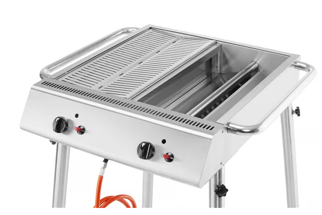 Xantos Grill gazowy, 9,5kW, 770x710x870mm Hendi 148624