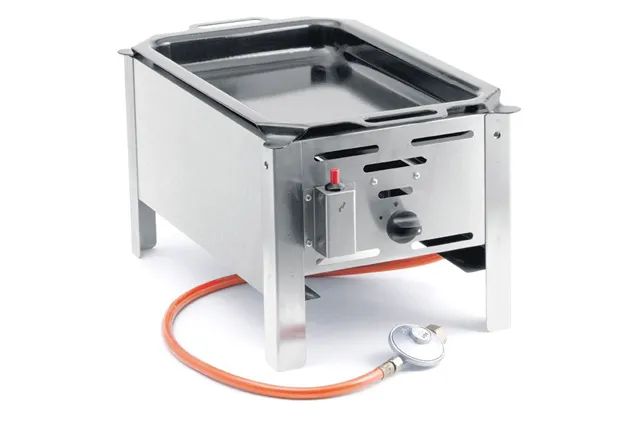 Patelnia gazowa Bake-Master Mini, 5,8kW, 340x540x300mm Hendi 154601