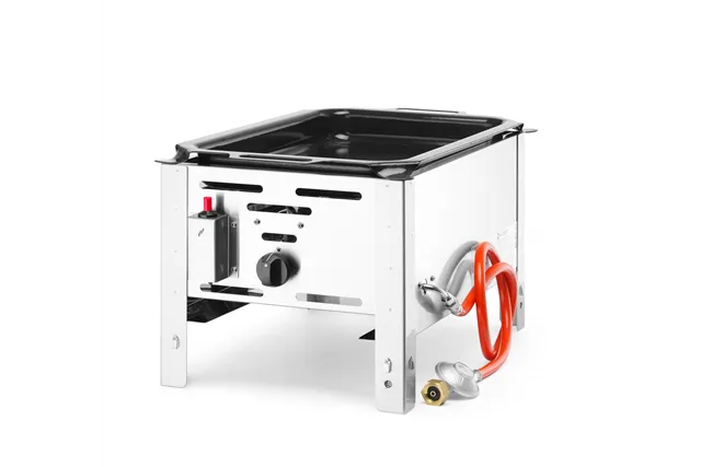 Patelnia gazowa Bake-Master Mini, 5,8kW, 340x540x300mm Hendi 154601
