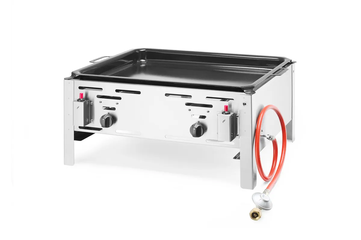 Patelnia gazowa Bake-Master Maxi, 11,6kW, 650x540x300mm Hendi 154618