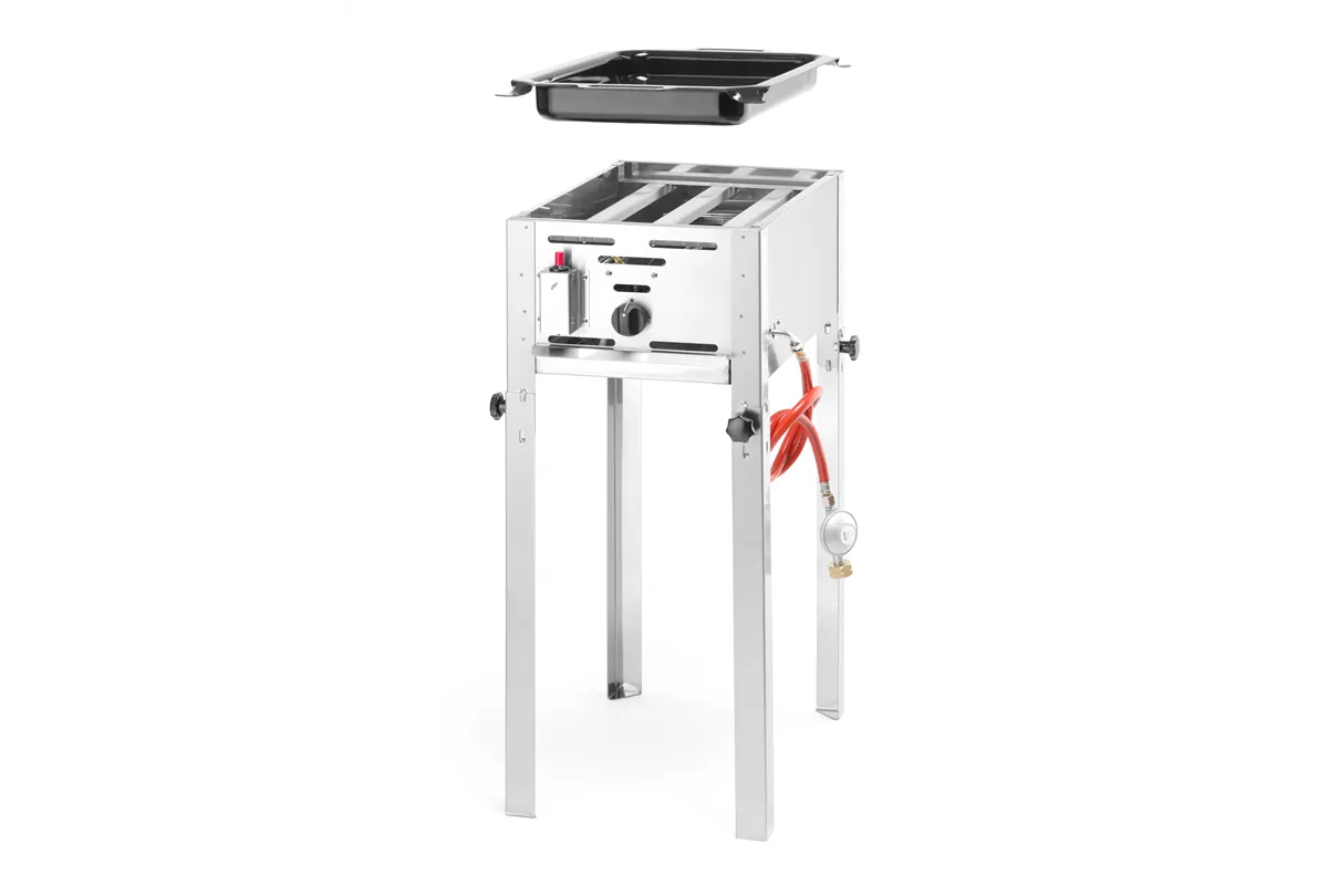 Grill gazowy Grill-Master Mini, 5,8kW, 340x540x840mm Hendi 154700