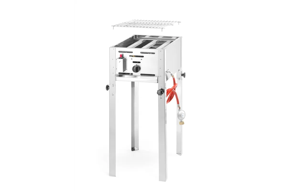 Grill gazowy Grill-Master Mini, 5,8kW, 340x540x840mm Hendi 154700