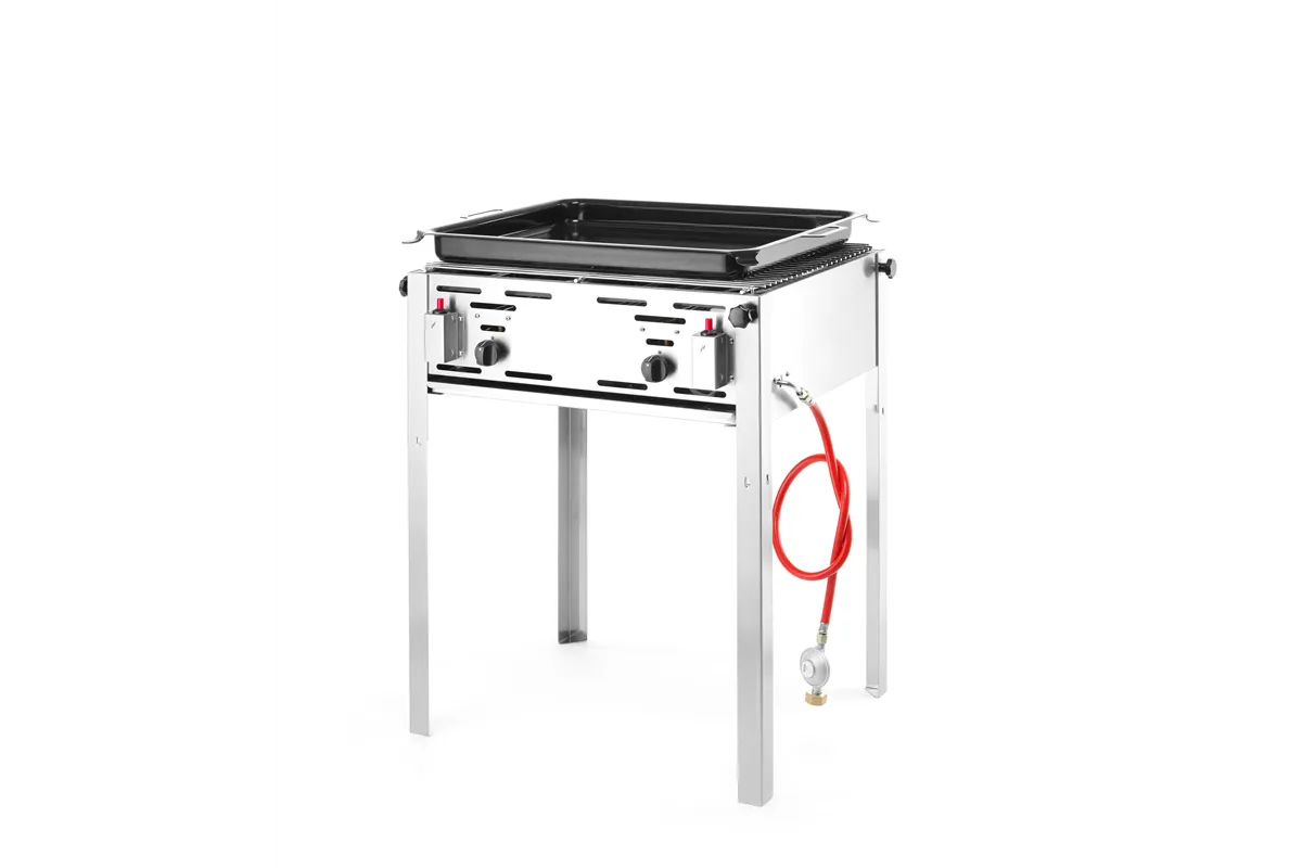 Grill gazowy Grill-Master Maxi, 11,6kW, 650x540x840mm Hendi 154717