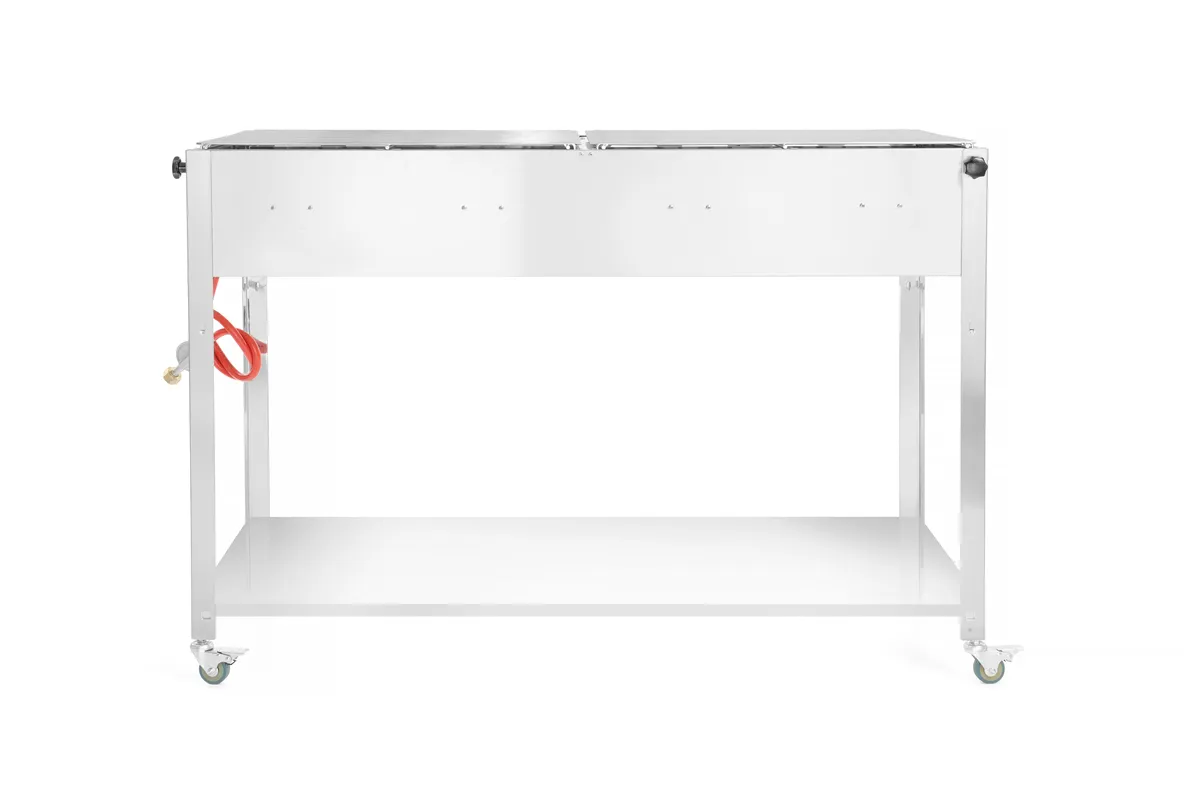 Grill gazowy Grill-Master Quattro, 22kW, 1330x600x920mm Hendi 154908