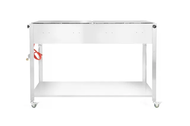 Grill gazowy Grill-Master Quattro, 22kW, 1330x600x920mm Hendi 154908