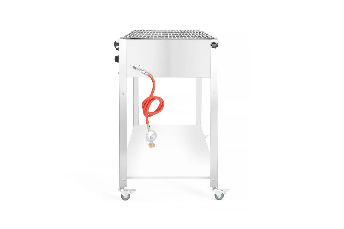 Grill gazowy Grill-Master Quattro, 22kW, 1330x600x920mm Hendi 154908