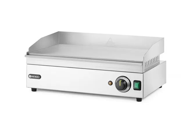 Płyta grillowa, Kitchen Line, gładka, 220-240V/2400W, 527x404x233mm Hendi 154939