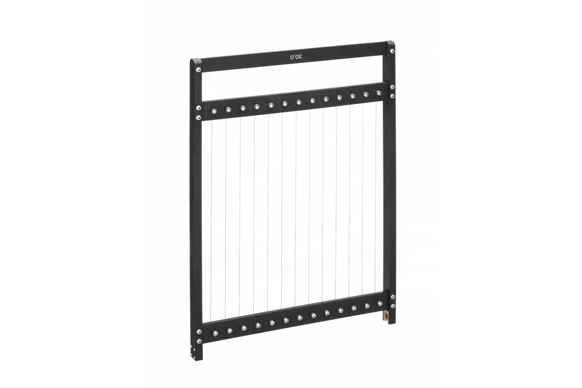 Pojedyncza gitara cukiernicza, czarny, 636x441x109mm Hendi 195789