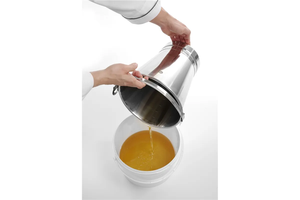 Wiadro, 11,5L, biały, ⌀300x230mm Hendi 196007