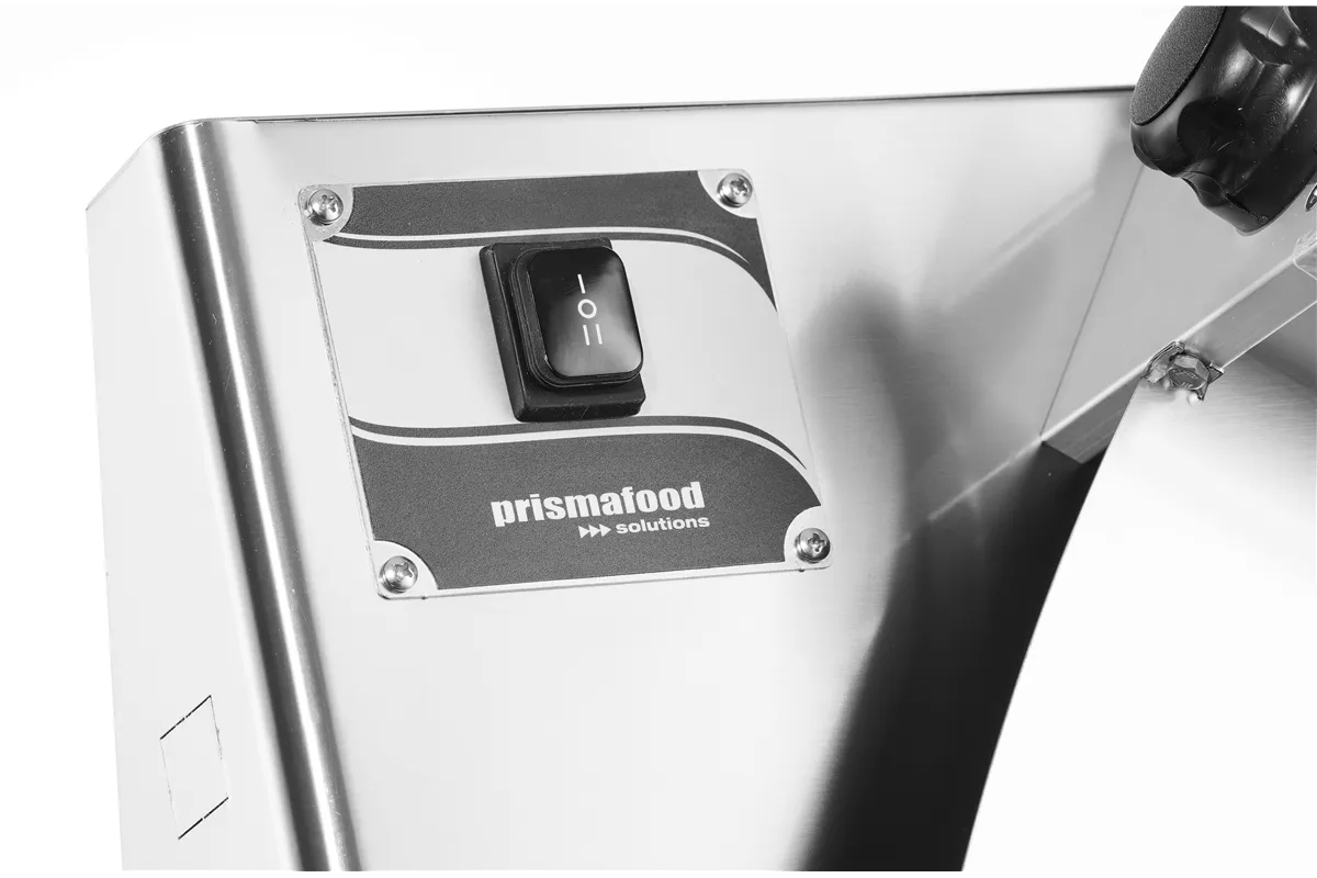 Wałkownica do pizzy Prismafood 400 z 2 parami wałków waga porcji ciasta 0,21-0,70kg 230V/250W 585x435x790mm Prismafood 1D010028