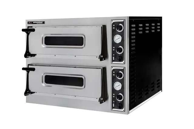 Piec do pizzy Basic 44, 2 komory, 400V/9400W, 975x814x745mm Prismafood 1F010050