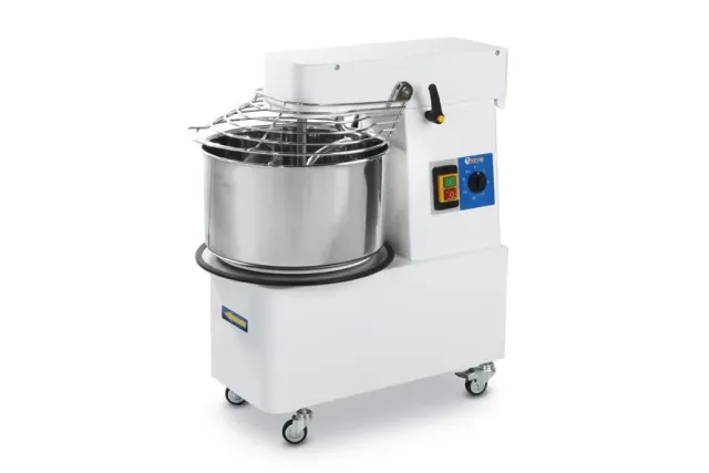 Miesiarka spiralna z podnoszoną głowicą i wyjmowaną dzieżą, 88 kg/h, 32L, 400V/1100W, 435x750x810mm Prismafood 1I054035