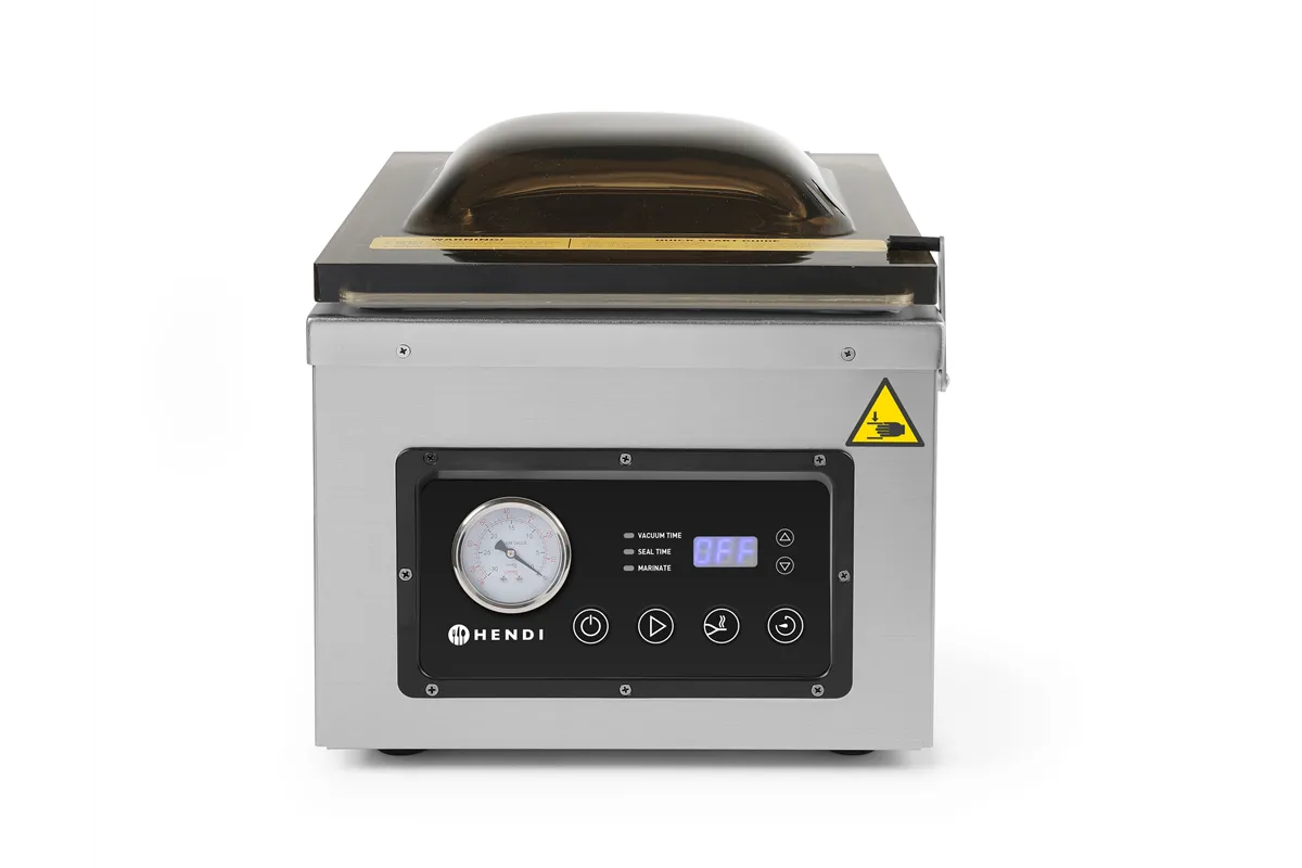 Pakowarka próżniowa komorowa 300, Profi Line, listwa zgrzewająca 300 mm, 230V/950W, 367x425x364mm Hendi 201435