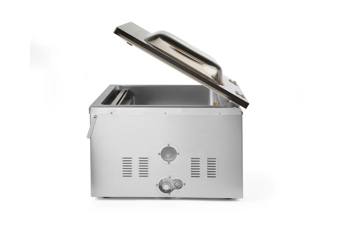 Pakowarka próżniowa komorowa 410, Profi Line, listwa zgrzewająca 410 mm, 230V/1100W, 510x625x455mm Hendi 201442