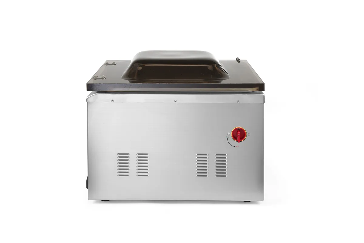 Pakowarka próżniowa komorowa 410, Profi Line, listwa zgrzewająca 410 mm, 230V/1100W, 510x625x455mm Hendi 201442