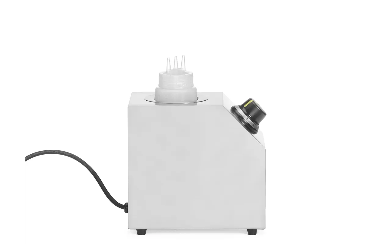 Podgrzewacz do sosów pojedynczy, 0,65L, 220-240V/200W, 150x223x282mm Hendi 201718