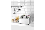 Podgrzewacz do sosów podwójny, 1,3L, 220-240V/400W, 270x223x282mm Hendi 201725
