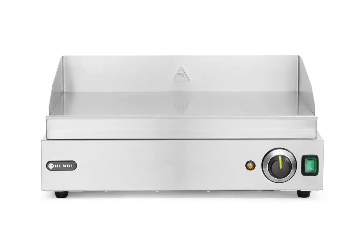 Płyta grillowa, Profi Line, gładka, 230V/2400W, 527x404x233mm Hendi 203149