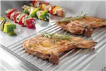 Płyta grillowa w połowie żebrowana, Profi Line, 1/2 gładka, 1/2 ryflowana, 230V/2400W, 527x404x233mm Hendi 203156