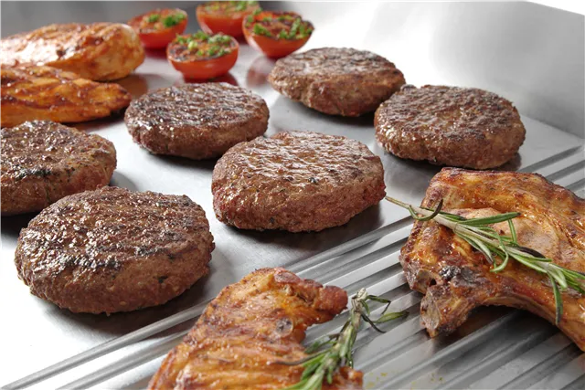 Płyta grillowa w ⅓ żebrowana, Profi Line, 2/3 gładka, 1/3 ryflowana, 230V/3500W, 697x474x241mm Hendi 203163