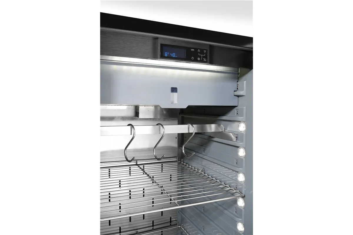 Szafa do sezonowania mięsa, 352L, 220-240V/170W, 695x760x1720mm Hendi 204962