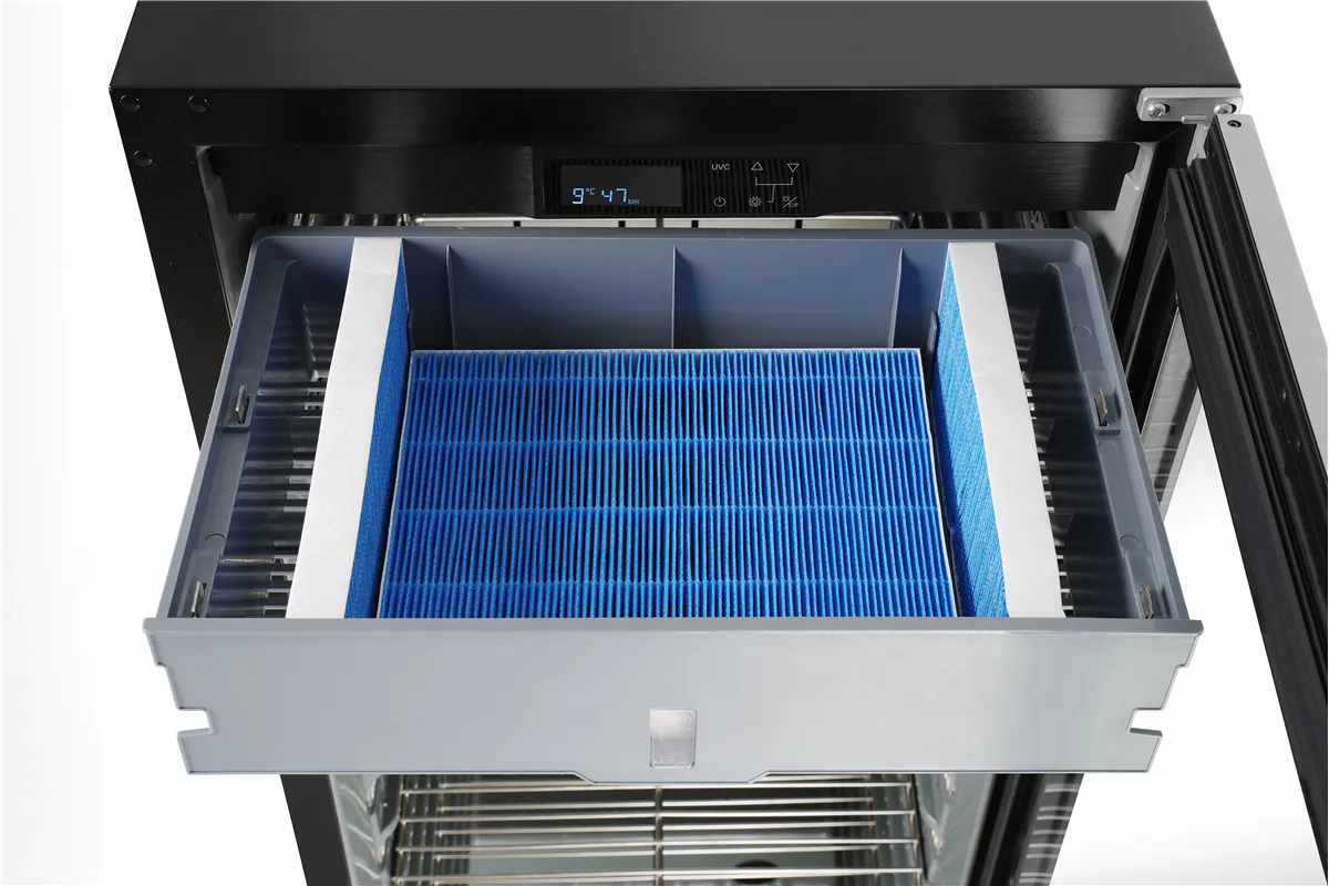 Szafa do sezonowania mięsa, 352L, 220-240V/170W, 695x760x1720mm Hendi 204962