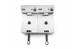 Frytownica 2×6l, Kitchen Line, 12L, 230V/6600W, 550x430x305mm Hendi 205853